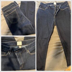 St. John's Bay Dark Blue Ankle Jeans